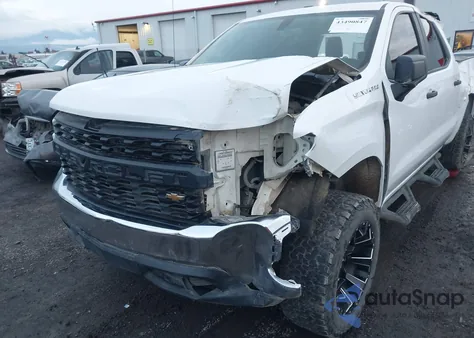 2019 Chevrolet Silverado 1500 Work Truck из США, поврежденный, VIN 3GCPWAEH7KG135170